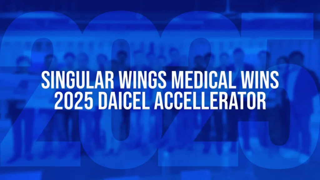 Singular Wings Medical 2025 Daicel Accelerator Winner!